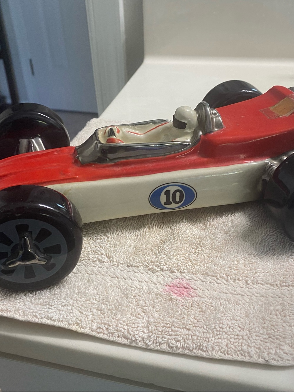 1970 Ezra Brooks Whiskey Race Indy Race Car #10 in original Box